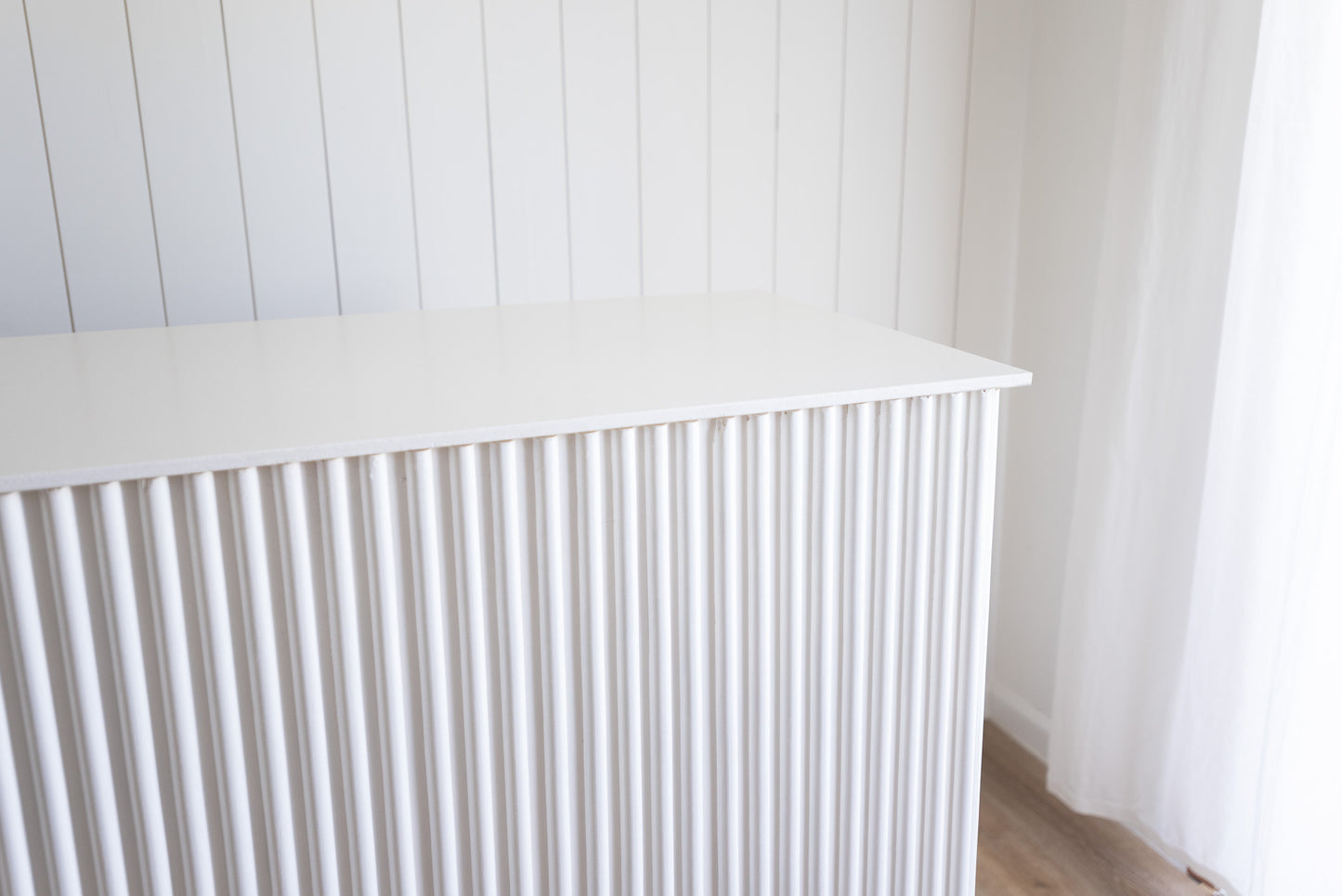 Fluted Bar Cart