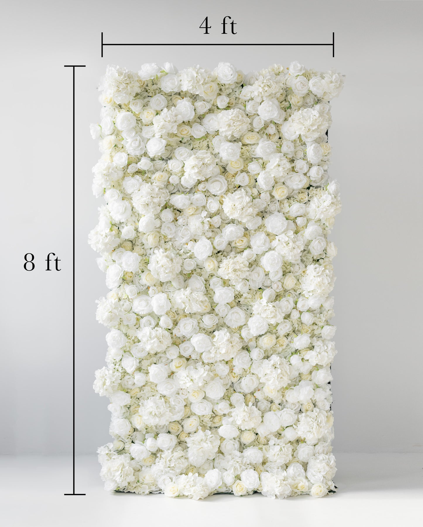 White Floral Backdrop