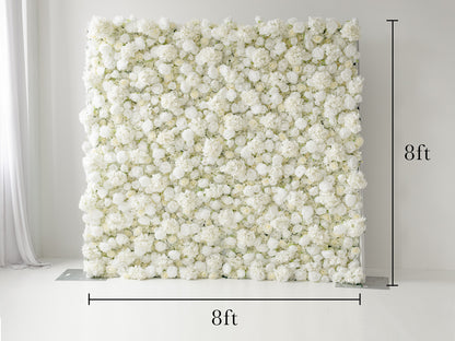 White Floral Backdrop