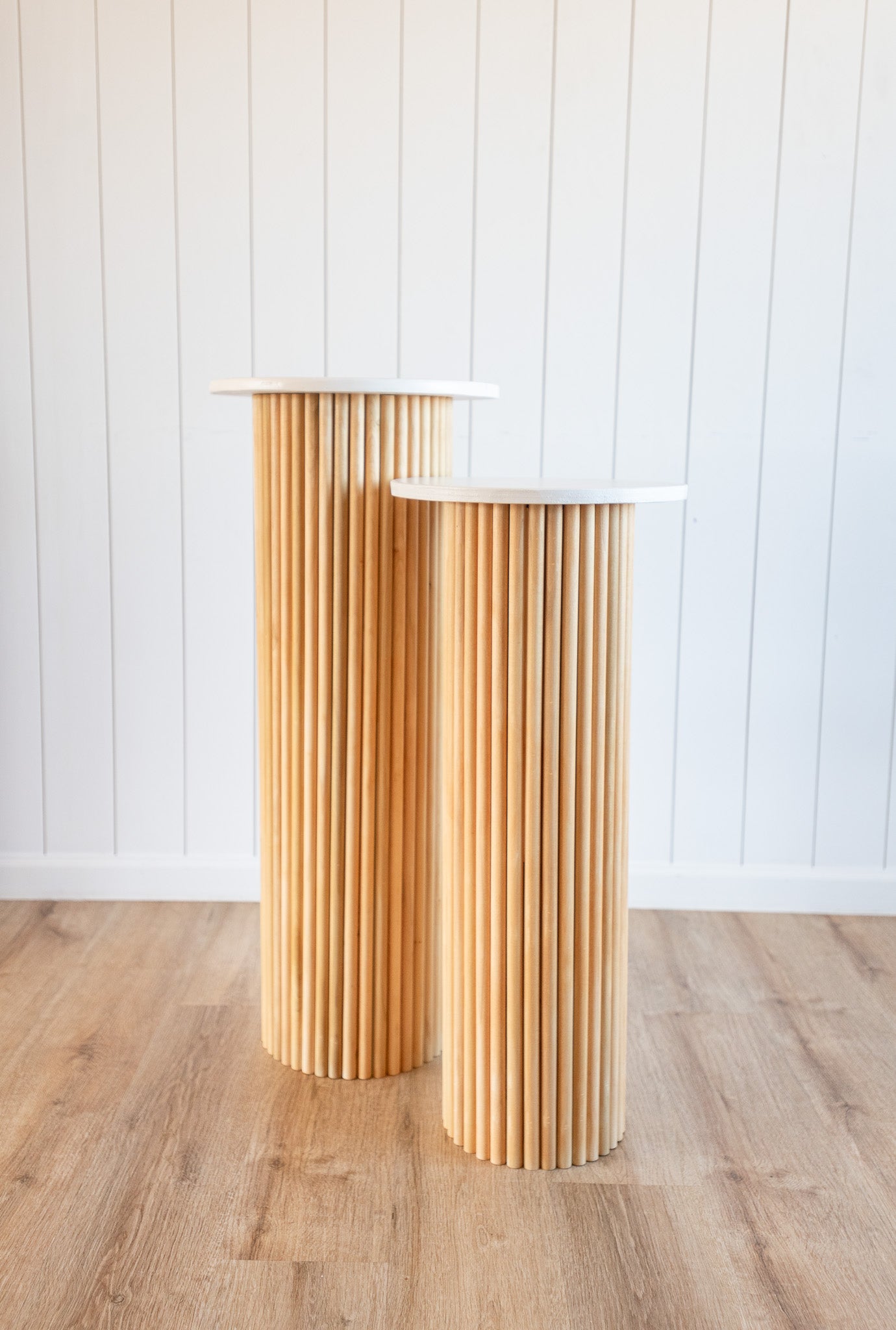 Fluted Pedestals