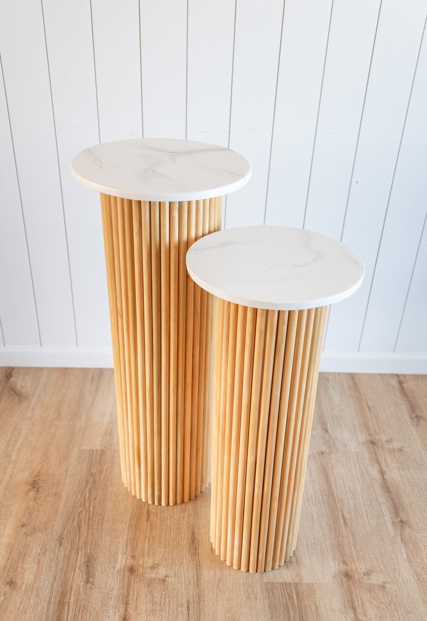 Fluted Pedestals