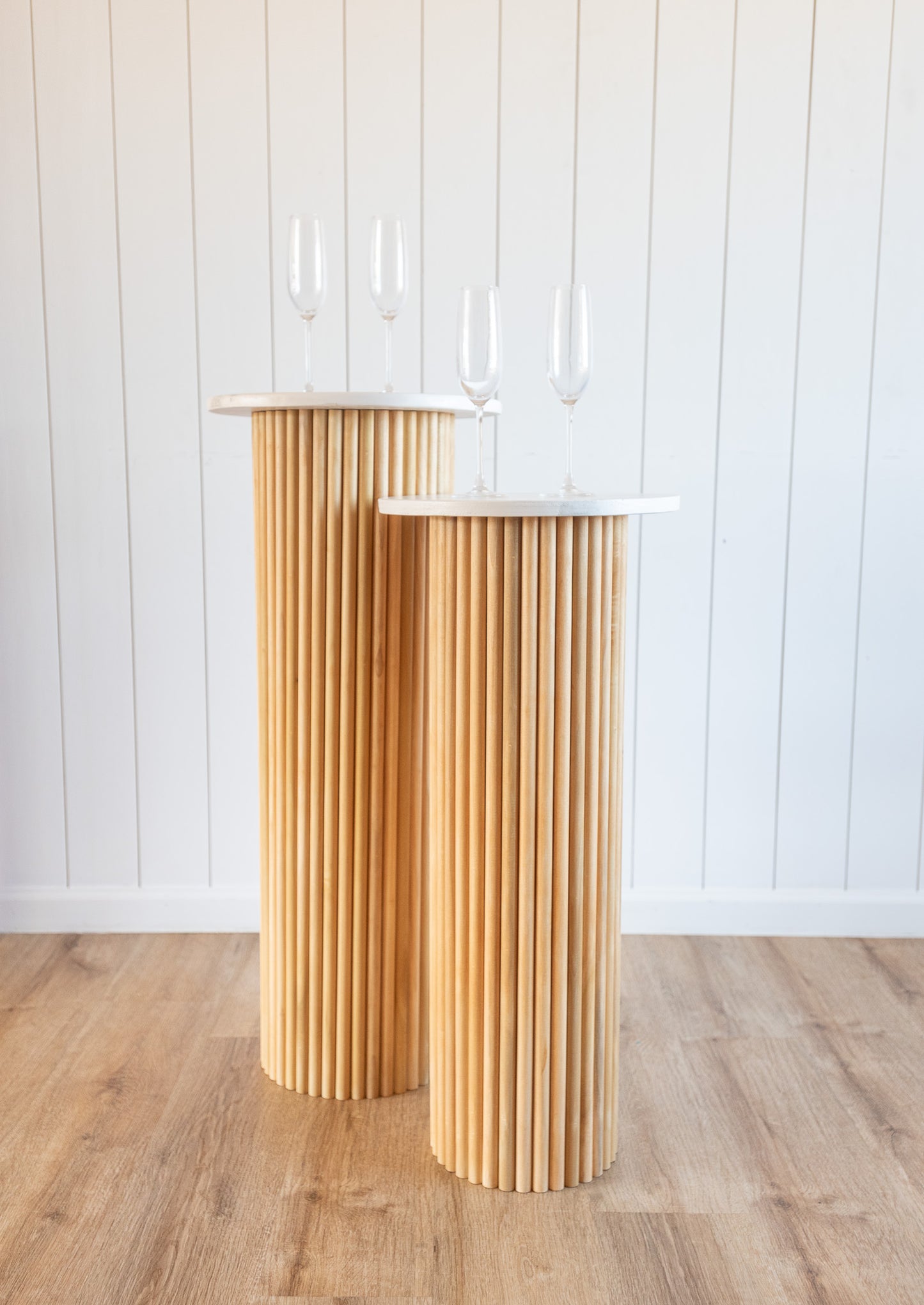 Fluted Pedestals