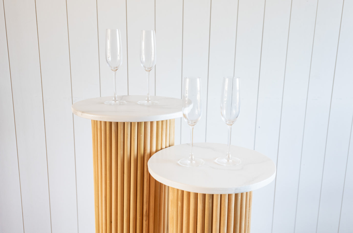 Fluted Pedestals