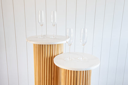 Fluted Pedestals